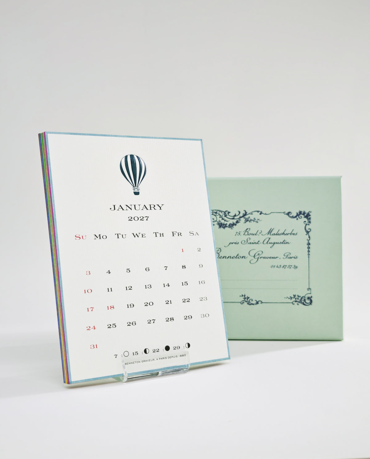 2027 Calendar English Version