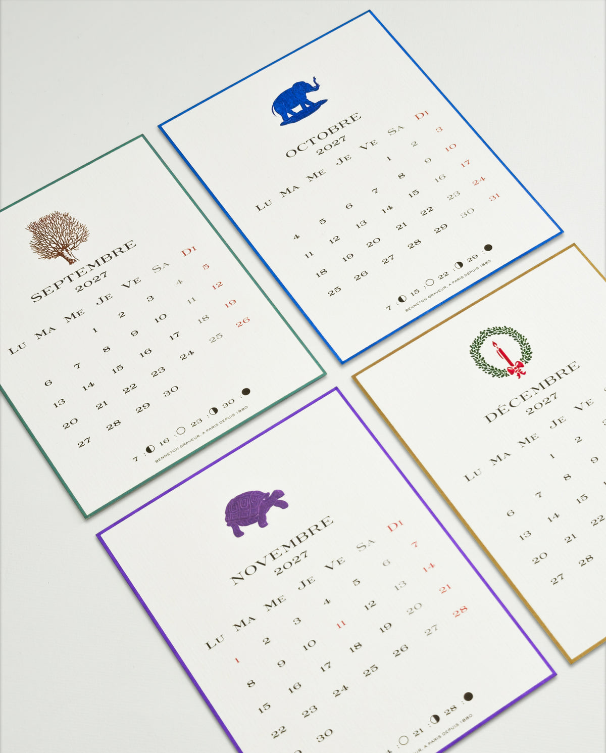 2027 Calendar French version