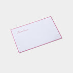 Carte festive motif bonne année rose 