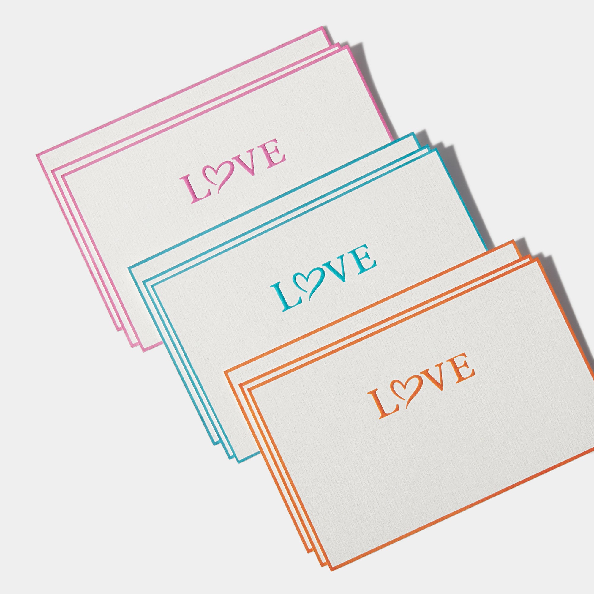 Cartes Love Benneton Graveur