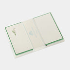 Cartes de correspondance muguet bordures vert- Benneton Graveur