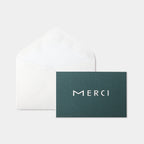 Cartes de remerciement Merci Benneton Graveur