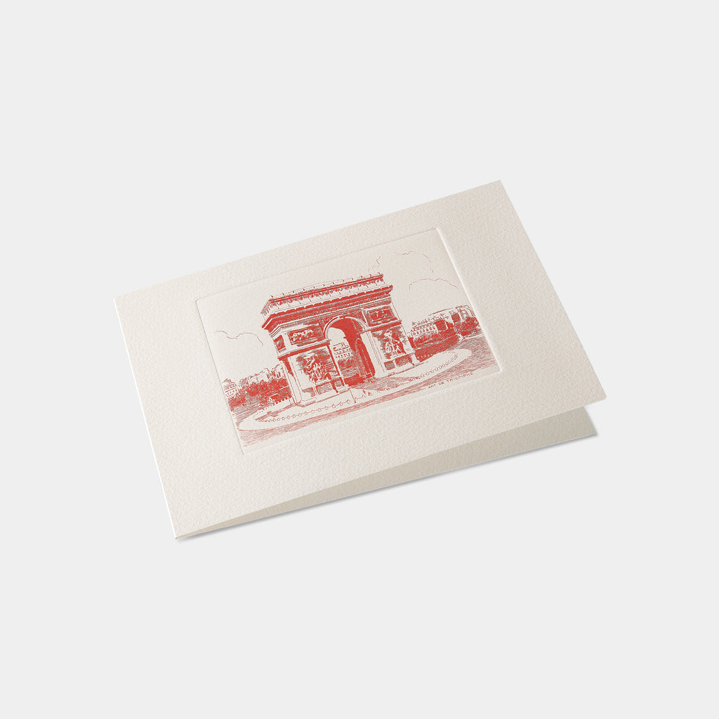 Eau-forte Arc de Triomphe fermée