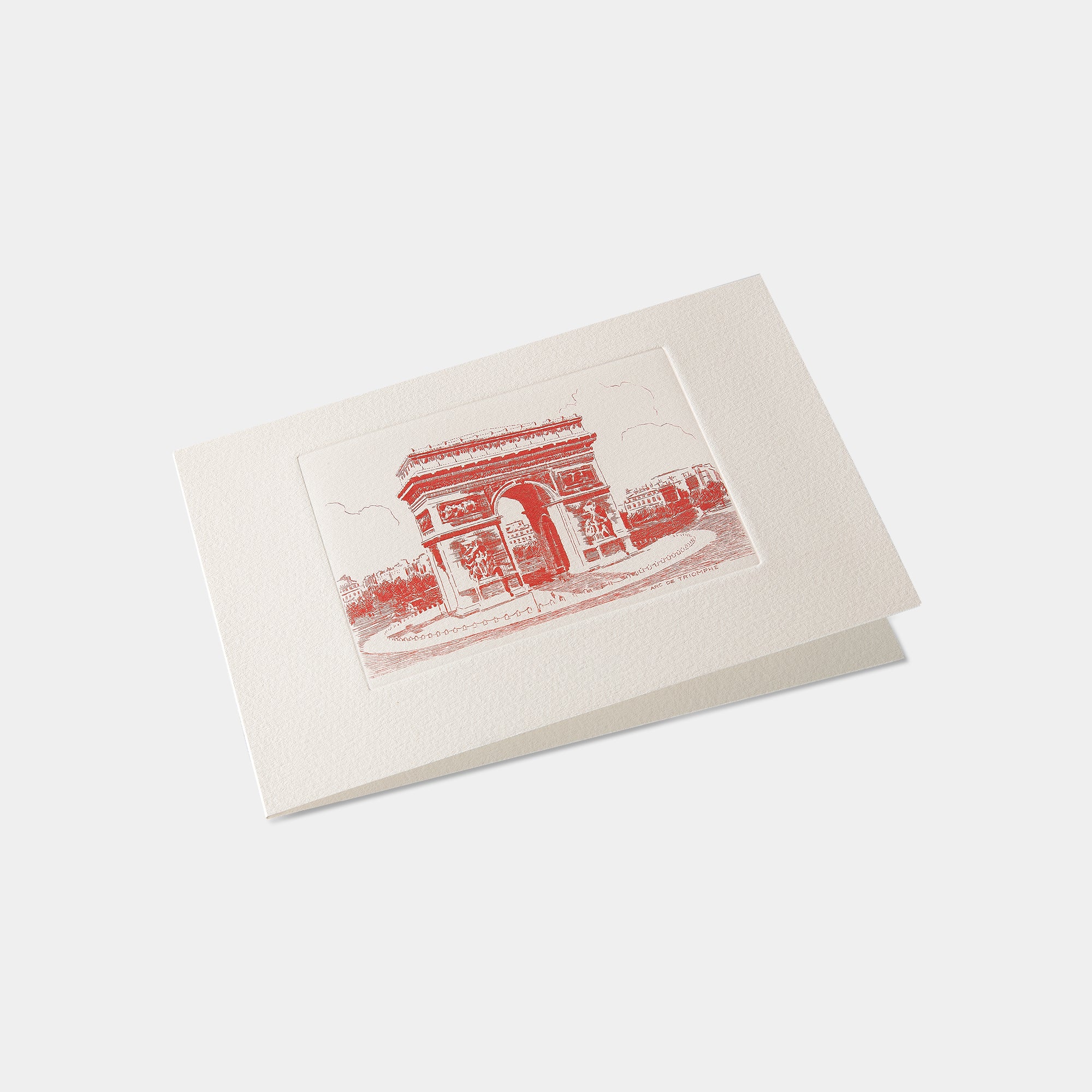 Eau-forte Arc de Triomphe fermée