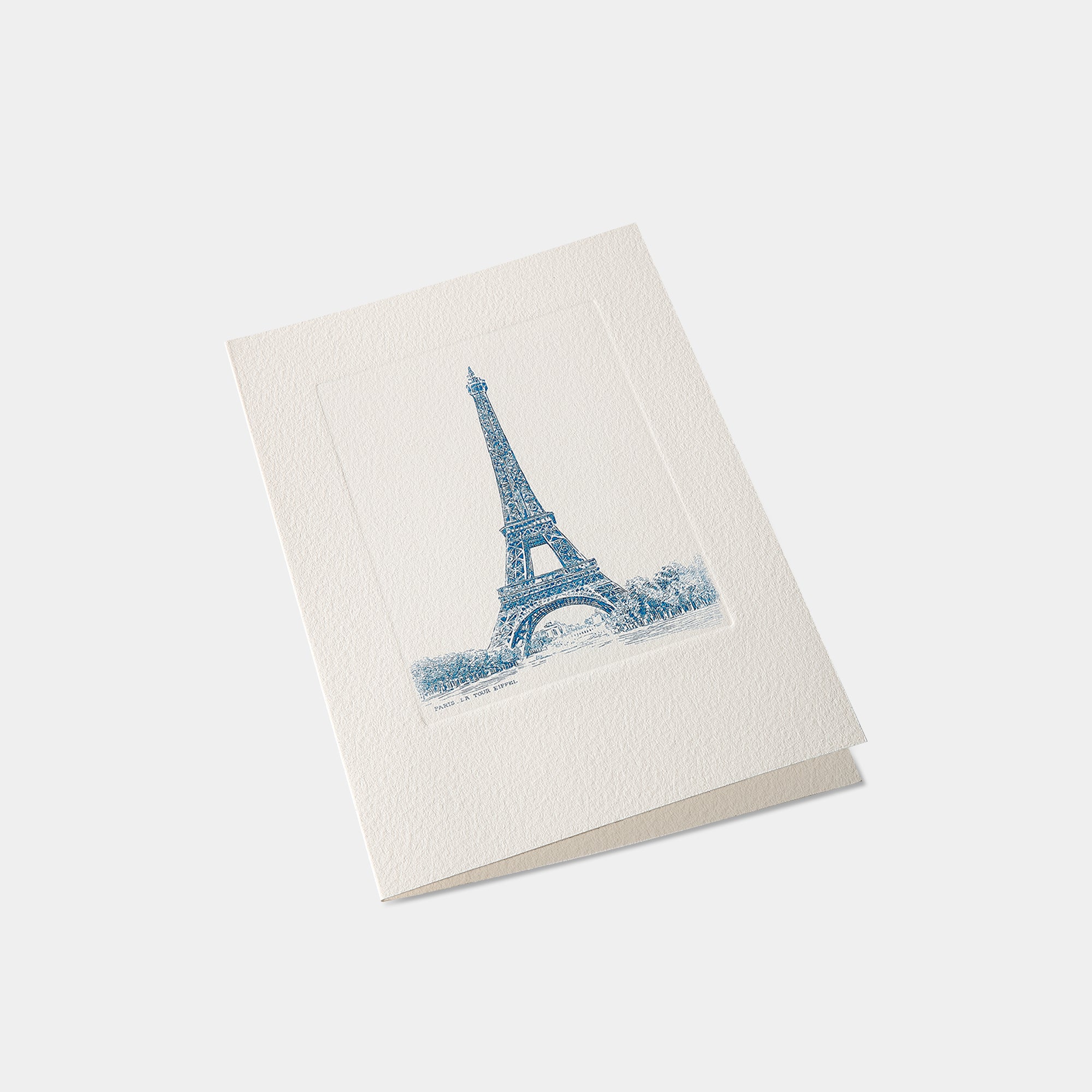 Eau-forte Tour Eiffel Monceau fermée