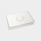 Grande carte festive motif couronne