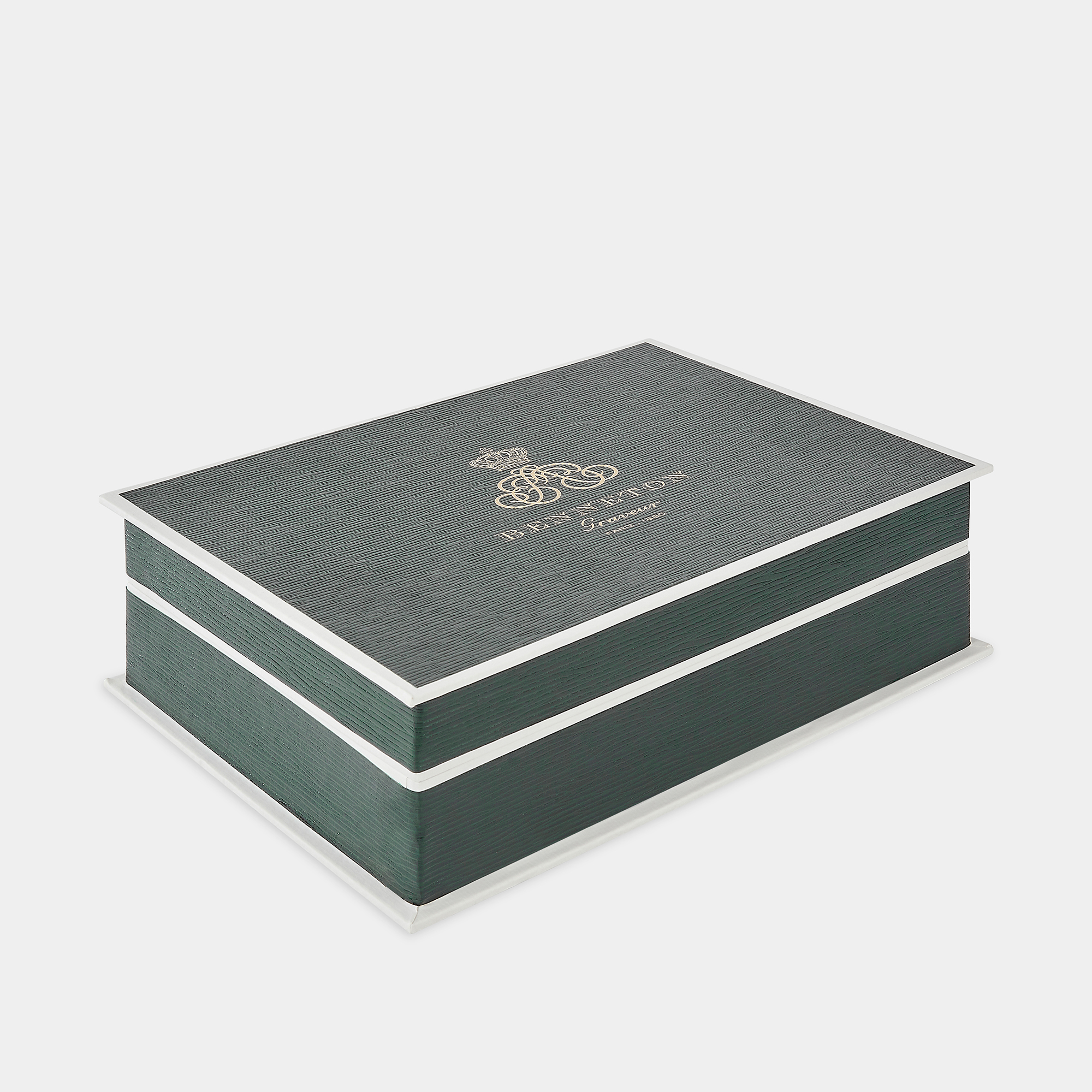 DARK GREEN BENNETON PRESTIGE BOX - Benneton Graveur