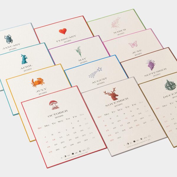 CALENDAR SET 2026 ENGLISH VERSION